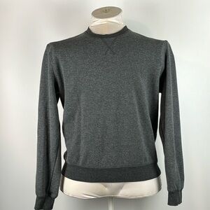 EDDIE BAUER™️ Men's Size L Gray Sweatshirt W/ Fleece Lining